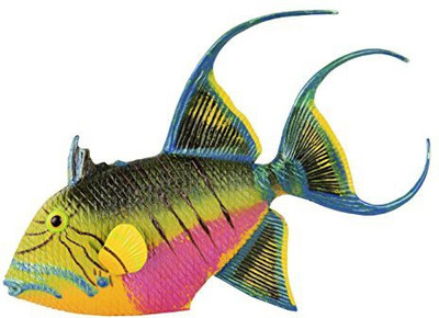 

Safari Ltd Incredible Creatures Queen Triggerfish(Multicolor)