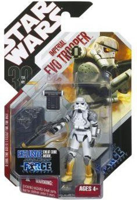 

Hasbro Star Wars Basic Figure Force Unleashed Imperial Evo Trooper (Heavy Stormtrooper)(Multicolor)