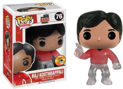 

Funko Pop Television Raj Star Trek Red Shirt With Gun Vinyl(Multicolor)