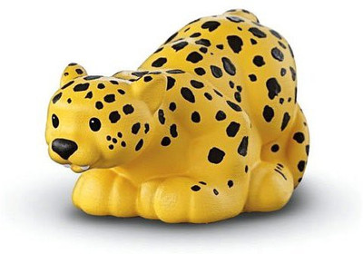 

Fisher-Price Little People Zoo Talkers, Leopard - Adorable, Interactive(Yellow, Black)