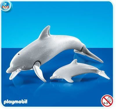 

Playmobil 7363 Dolphin With Ba(Grey)