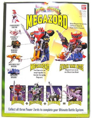 

Power Rangers Deluxe Megazord Deluxe(Multicolor)