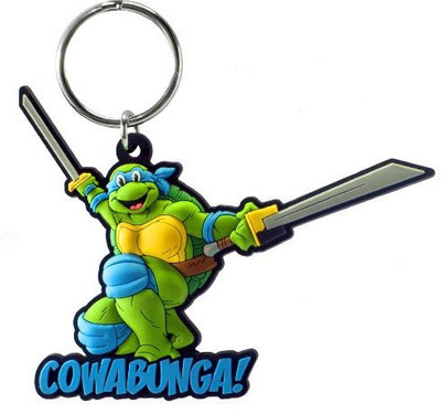 

Nickelodeon Leonardo Soft Touch Pvc Key Ring(Multicolor)
