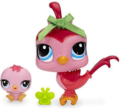 

Littlest Pet Shop Bird and Baby Bird Figure Set(Multicolor)