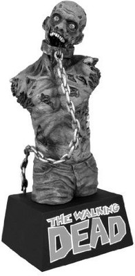 

Diamond Select S The Walking Dead Black And White Pet Zombie Bust Bank(Grey)