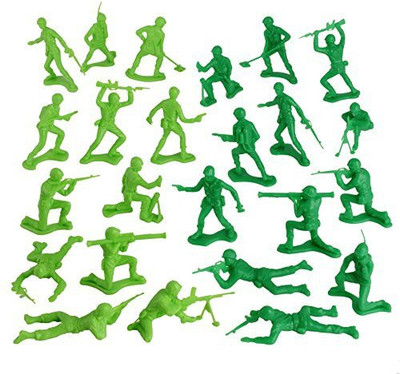 

Tim Mee Timmee Plastic Army Men Green Vs Green 96Pc Soldiermade(Green)