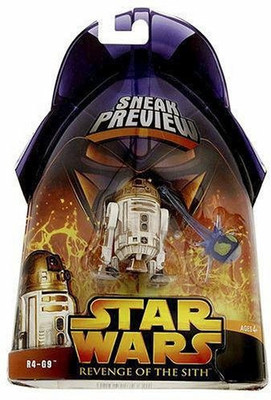 Star Wars Revenge of the Sith Sneak Preview R4-G9 Action Figure(Multicolor)