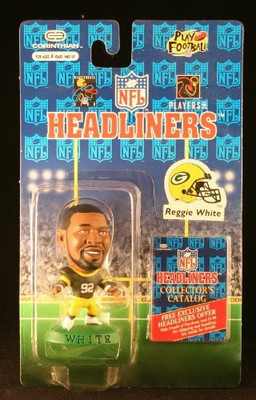 

Headliners Reggie White / Green Bay Packers 3 Inch 1996 Nfl(Multicolor)