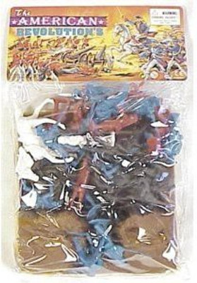 

Americana Souvenirs 54mm Revolutionary War Embankment & Figure Playset (Bagged)(Multicolor)