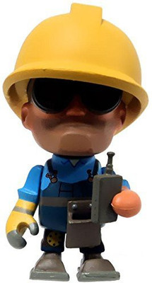 

Team Fortress 2 Portable Mercs Mini Blu Engineer(Multicolor)