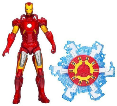 

Hasbro 1 X The Avengers 2012 Movie Series Iron Man Fusion Armor Mark VII 4 inch Action figure(Multicolor)