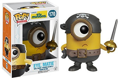 

Funko Funko POP Movies: Minions Figure, Eye Figure, Matie(Yellow)