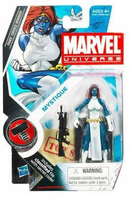 

Marvel Universe 3 3/4 Inch Series 10 Action Figure Mystique(Multicolor)