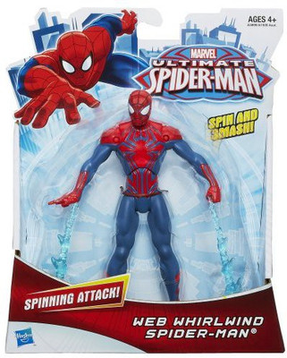 

Spiderman Marvel Ultimate Web Whirlwind 6 Inches(Multicolor)