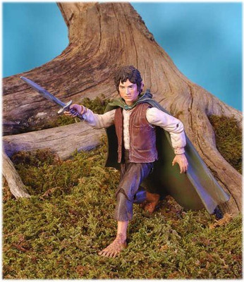 

Toybiz Lord Of The Rings Two Towers Frodo With Lightup Sting Sword(Multicolor)