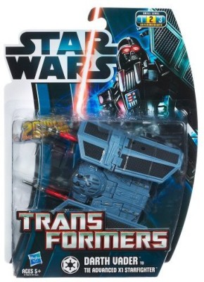 

Hasbro Star Wars Transformers Darth Vader To Tie Advanced X1(Blue)