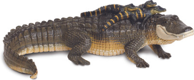 

Safari Ltd IC Alligator With Babies(Multicolor)
