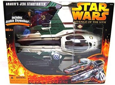 

Star Wars Anakin'S Jedi Starfighter Green Rots With(Multicolor)