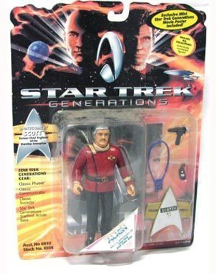Star Trek Generations Montgomery Scott(Multicolor)