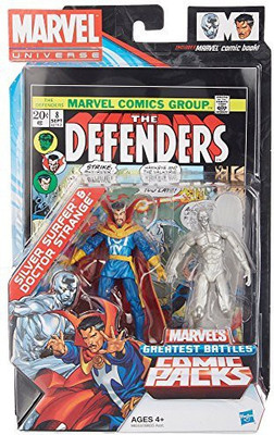 

Hasbro Silver Surfer & Doctor Strange 8 Comic Book 2Pack(Multicolor)