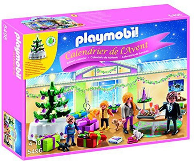 

PLAYMOBILA Christmas Room with Illuminating Tree Advent Calen(Multicolor)