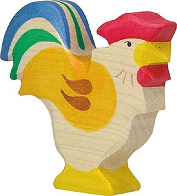 

Holztiger Wooden Rooster(Multicolor)