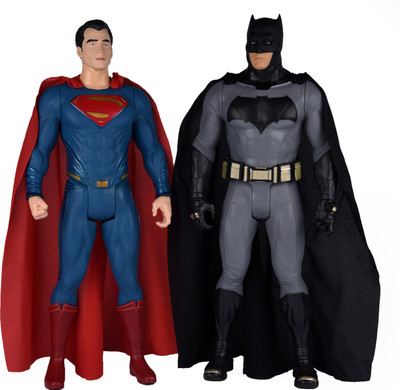 

DC Comics Batman & Superman Action Figure Collectible(Multicolor)