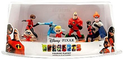 

The Incredibles Disney / Pixar Exclusive 7 Piece Deluxe Pvc Figurine Playset(Multicolor)