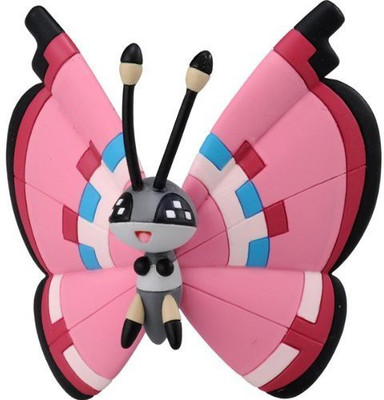 

Takara Tomy Pokemon X and Y MC-024 2 inch Vivillon/Bibiyon(Multicolor)