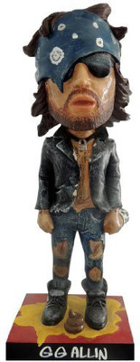 

Throbblehead Figure Gg Allin 1989(Blue)