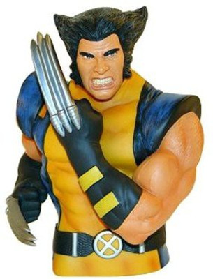 

Monogram Marvel Wolverine Unmasked Bust Bank(Multicolor)