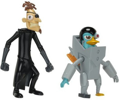 

Phineas and Ferb Pack Assortment 5 Dcom Platyborg And Dr Doof(Multicolor)