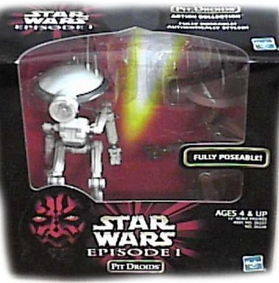 

Hasbro Star Wars Episode 1 Pit Droids Large Doll(Beige)