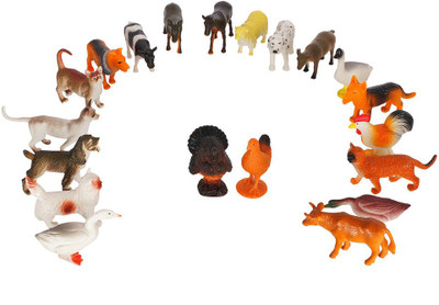 

Zaid Collections Farm Animals Set(Multicolor)