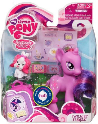 

Hasbro My Little Pony Twilight Sparkle With Suitcase(Pink)