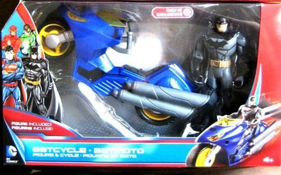 

Justice League Dc Comics Exclusive Batman Batcycle(Multicolor)