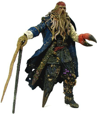 

Pirates of the Caribbean 2 Davy Jones 12Inch Talking(Multicolor)