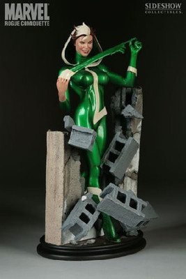 

Marvel Polystone Collectibles Rogue Comiquette Statue Sideshow(Green)