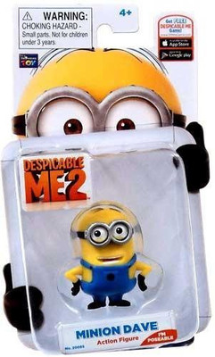 

Thinkway Despicable Me 2 Collectible Minion Dave(Multicolor)