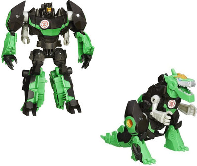 

Funskool Transformers Robots in Disguise Action Figure - Grimlock(Green, Black)