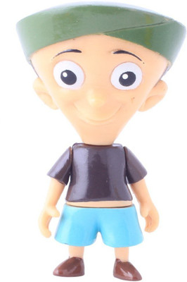

Green Gold CHHOTA BHEEM DHOLU ACTION FIGURE TOY(Multicolor)