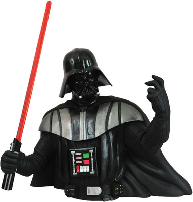 

Diamond Select Toys Star Wars Darth Vader Roto Bust Bank(Multicolor)
