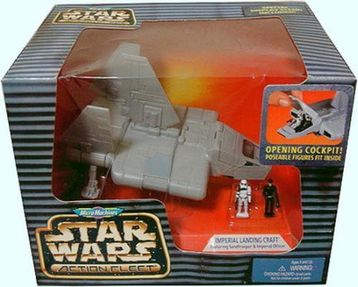 

Micro Machies Action Fleet Star Wars Fleet Imperial Landing Craft(White)