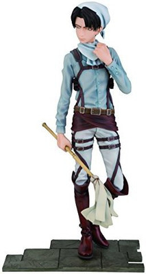 Banpresto Attack On Titan 65Inch Levi Dxf Cleaning Version(Multicolor)