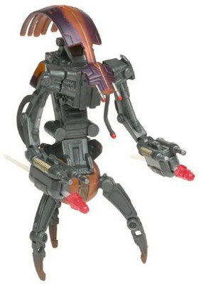 

Star Wars Destroyer Droid Geonosis Battle With Firing Cannons Attack(Multicolor)