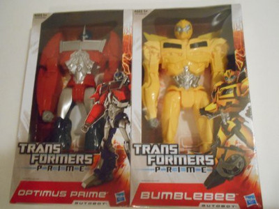 

Hasbro Transformers Bumblebee And Optimus Prime Autobots Dual Pack(Multicolor)