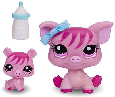 

Littlest Pet Shop S Pig And Ba Pig(Pink)