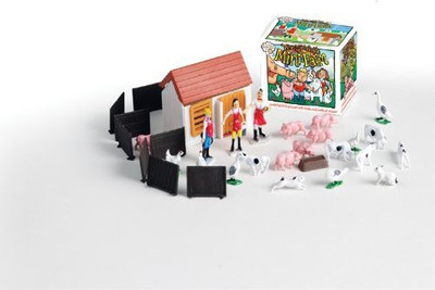 

House of Marbles Teeny Tiny Mini Farm Playset(Multicolor)