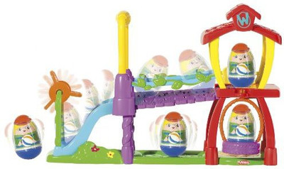 

Playskool Weebles Playground With One (1) Weeble(Multicolor)