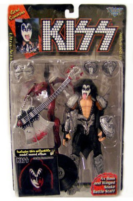 

Kiss 1997 Gene Simmons Ultra With Collectible Model Record(Multicolor)